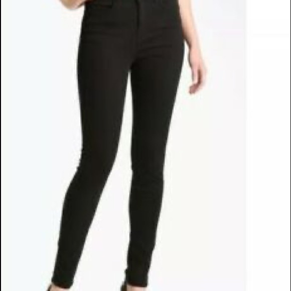 J BRAND
MARIA HIGH RISE STRAIGHT LEG JEANS - SERIOUSLY BLACK - Picture 1 of 5